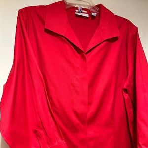 Chicos Red blouse